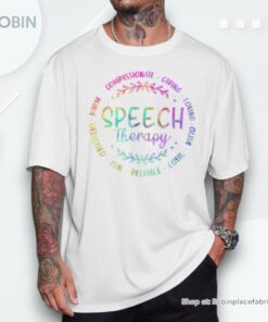 Speech Therapy Speech Language Pathologist Therapist Tie Dye Shirt