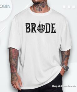 Spooky Bride Groom Gothic Halloween Wedding Matching Shirt