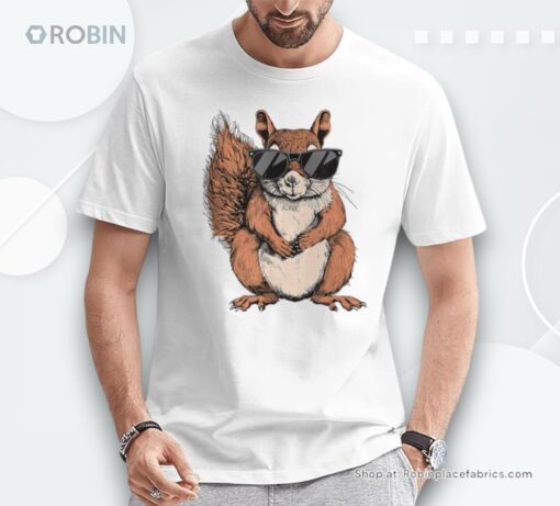 Squirrel Animal Lover Graphic Shirt
