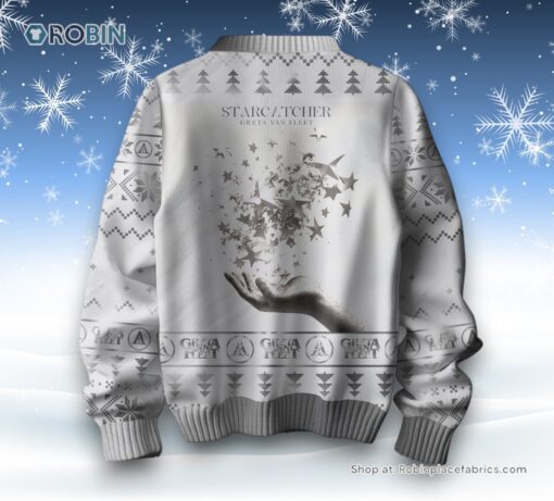 Starcatcher Greta Van Fleet Ugly Christmas Sweater and Sweatshirt