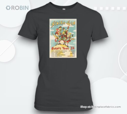 Stolen Gin 2024 Europe Tour Poster Unisex Shirt