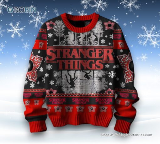 Stranger Things 3D PREMIUM Christmas Sweater and Sweatshirt