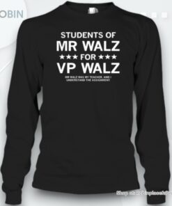 Students Of Mr Walz For Vp Walz Unisex Shirt