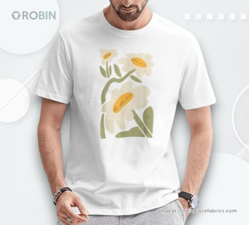 Subtle Flower Kamala Harris Boho Floral Shirt
