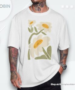 Subtle Flower Kamala Harris Boho Floral Shirt