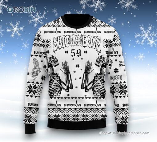 Suicideboys G59 Christmas Time Ugly Sweater and Sweatshirt