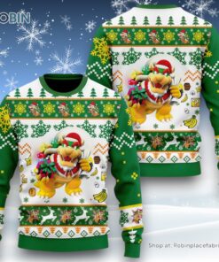 Super Mario Bowser Christmas Sweater and Sweatshirt