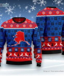 Sweet Home Alaska Ugly Christmas Sweater