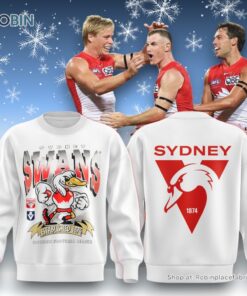 Sydney Swans Mitchell & Ness Character Sweater and Sweatshirt