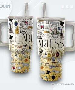 Taylor Swift Fearless Album Stanley Cup Tumbler 40 OZ