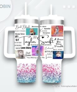 Taylor Swift Tour 2024 40 OZ Stanley Tumbler