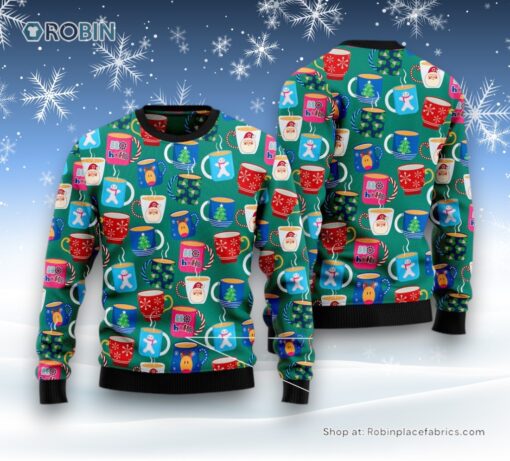 Teapot Christmas Group Ugly Christmas Sweater