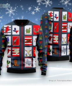 Texas Awesome Ugly Christmas Sweatshirt, Sweater