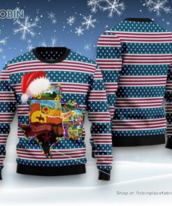 Texas Xmas Ugly Christmas Sweater