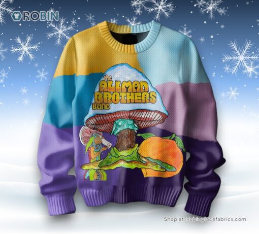 The Allman Brothers Band Ugly Christmas Sweater and Sweatshirt