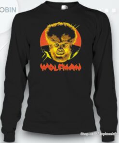 The Face Of Fear Wolf Man Halloween Unisex Shirt