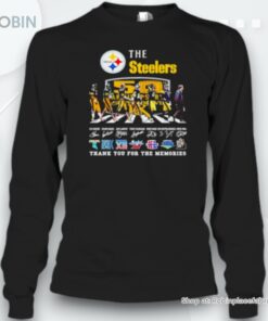 The Pittsbirgh Steelers Abbey Road Thank You For The Memories Unisex Shirt