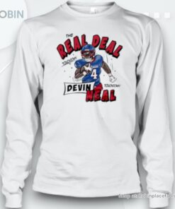 The Real Deal Devin Neal Kansas Jayhawks running back Unisex Shirt The Real Deal Devin Neal Kansas Jayhawks running back Unisex Shirt