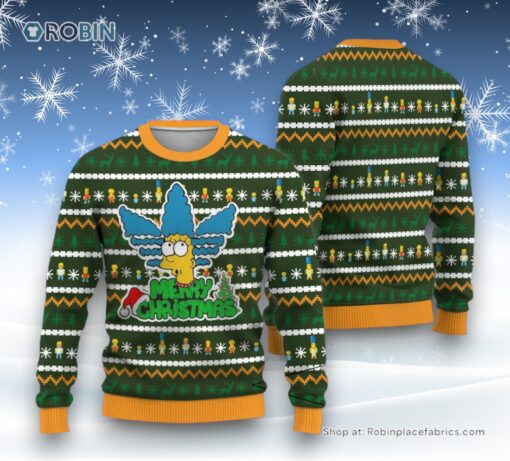 The Simpsons Ugly Sweater and Sweatshirt