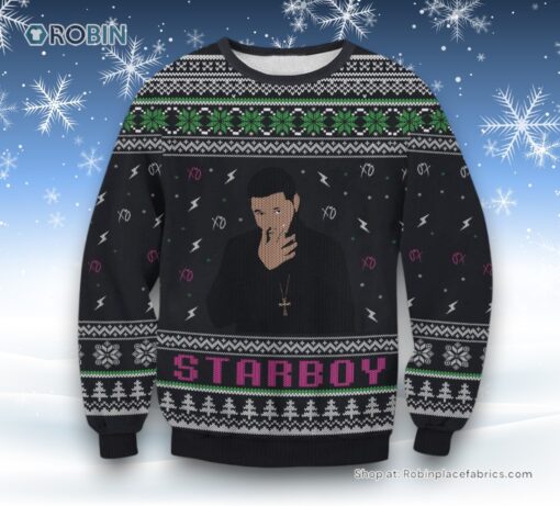 The Weeknd Ugly Sweater and Sweatshirt