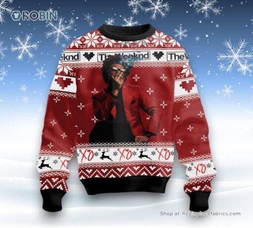 The Weeknd XO Ugly Sweater and Sweatshirt
