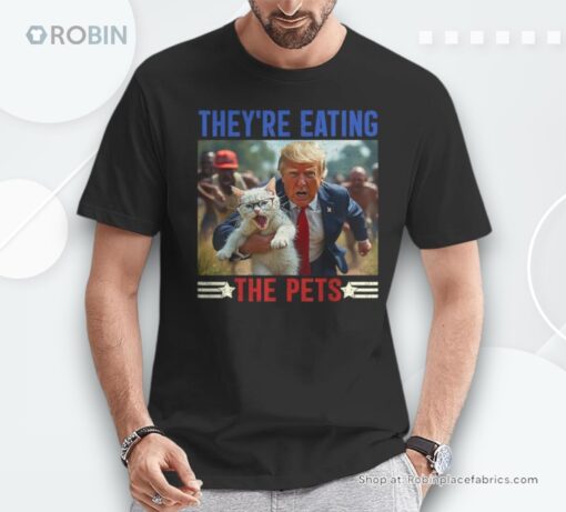They’re Eating The Pets Debate Quote 2024 Donald Trump Shirt