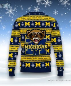 This Is Michigan Wolverines Ugly Christmas Sweater and Sweatshirt