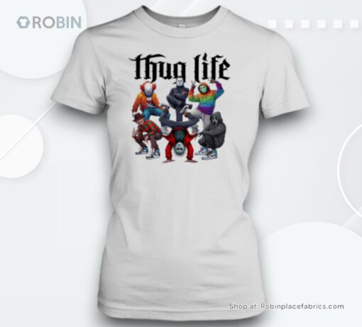 Thug Life Horror Funny Unisex Shirt
