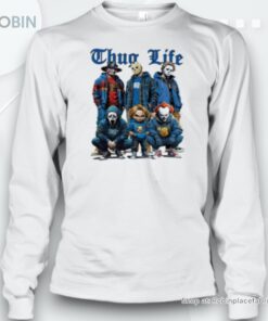 Thug Life Horror Ver Blue Unisex Shirt