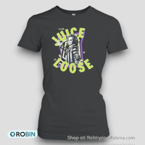 Tim Burton Daily Beetlejuice Beetlejuice The Juice Is Loose Unisex Shirt