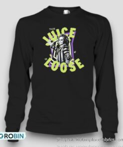 Tim Burton Daily Beetlejuice Beetlejuice The Juice Is Loose Unisex Shirt