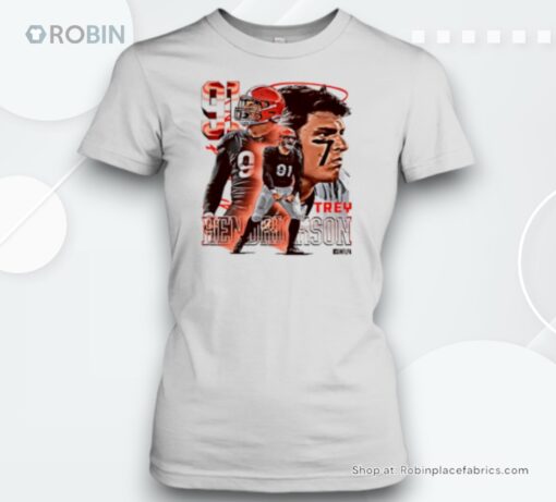 Trey Hendrickson 91 Cincinnati Bengals defensive end Unisex Shirt