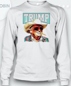 Trump Cowboy Smoking Unisex Shirt