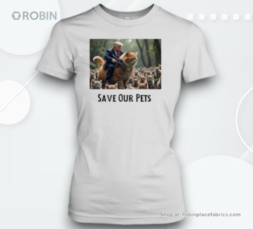 Trump fight save our pets Unisex Shirt