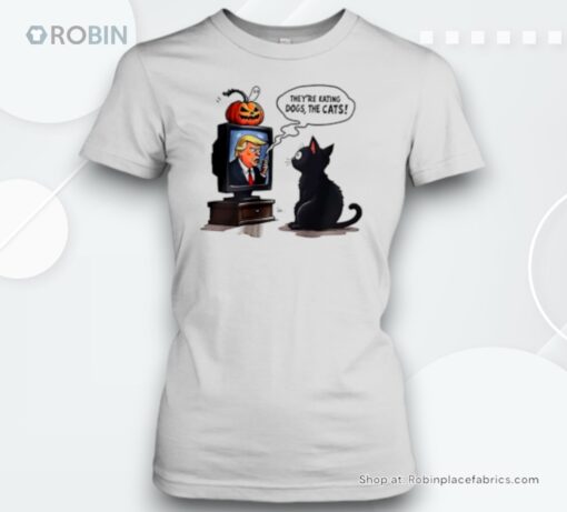Trump they are eating the dogs the cats Unisex Shirt