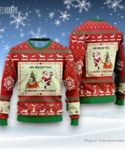 Turkish Van Ugly Christmas Sweaters For Men Women, Christmas Gift For Pet, Cat Sweater, Christmas Gift