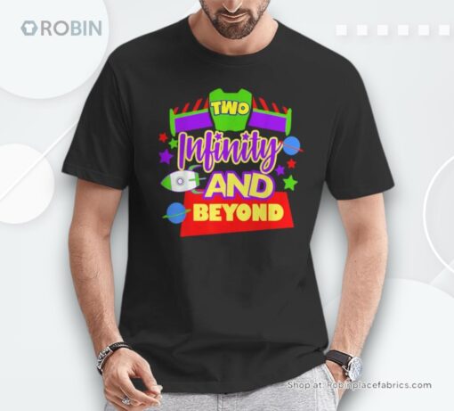 Two InfinitY Birthday 2Nd Birthday Children Toddler Boys Shirt