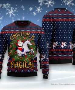 Unicorn Christmas Is Magical Ugly Christmas Sweater