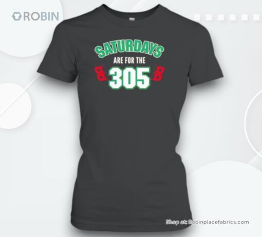 University Of Miami Saturdays Are For The 305 Unisex Shirt