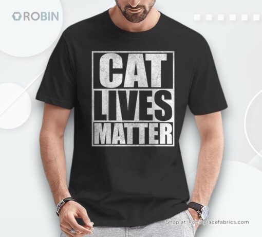 Vintage Cat Lives Matters Trump 2024 Trump Cats Shirt