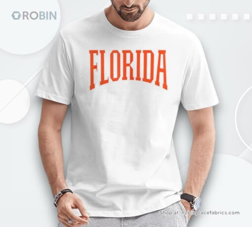 Vintage Florida Text Style For Fl Gator Country Shirt