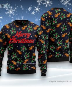 Violin Christmas Ugly Christmas Sweater