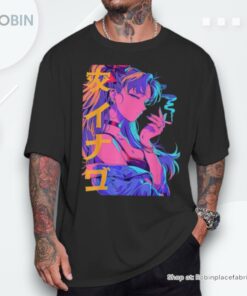 Waifu Anime Horror Girl Aesthetic Shirt