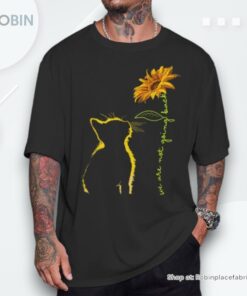 We Are Not Going Back Cat Sunflower Shirt We Are Not Going Back Cat Sunflower Shirt