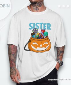 Will Trade Sister For Candy Matching Halloween Brother Boys Shirt