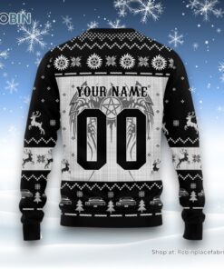 Winchester Brothers Saving People Hunting Things A Family Business Personalized Sweater and Sweatshirt