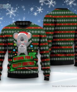 Wishing You A Koality Christmas Ugly Christmas Sweater
