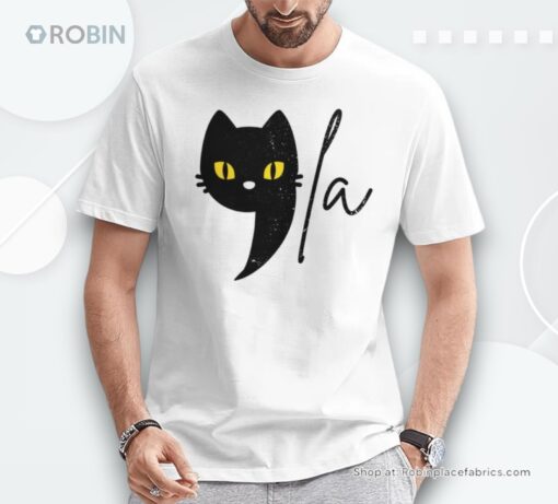 Women’s Comma La Cat Ladies For Kamala Harris Distressed Shirt