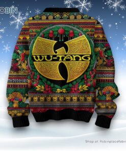 Wu Tang Clan Ugly Sweater and Sweatshirt 100 Wool Material Wu Tang Clan Ugly Sweater and Sweatshirt 100 Wool Material