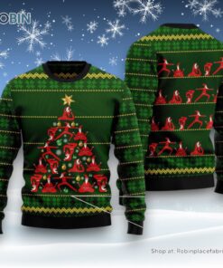 Yoga Christmas Ugly Christmas Sweatshirt, Sweater